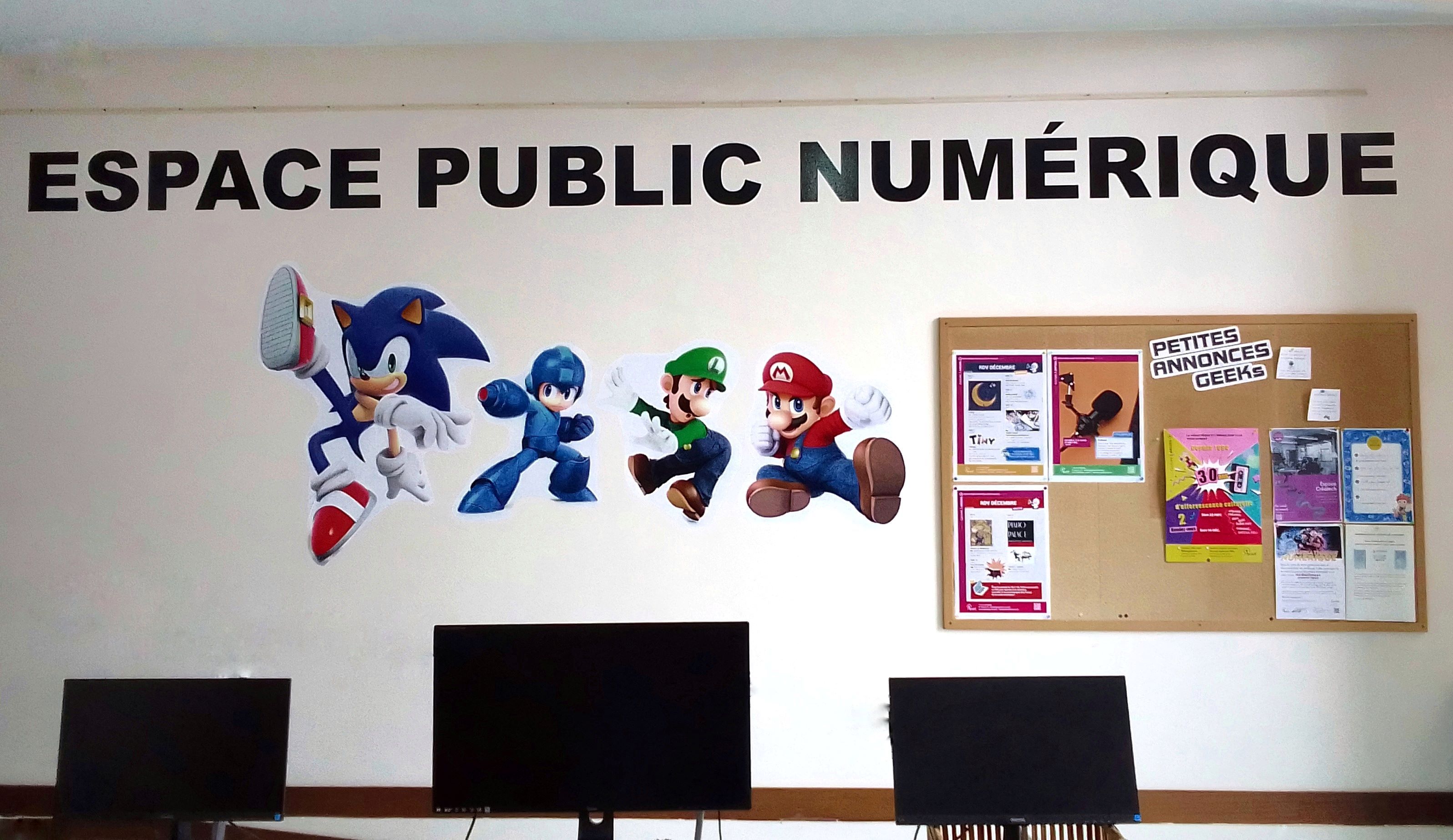 Espace Numérique - Médiathèque Louis Pergaud