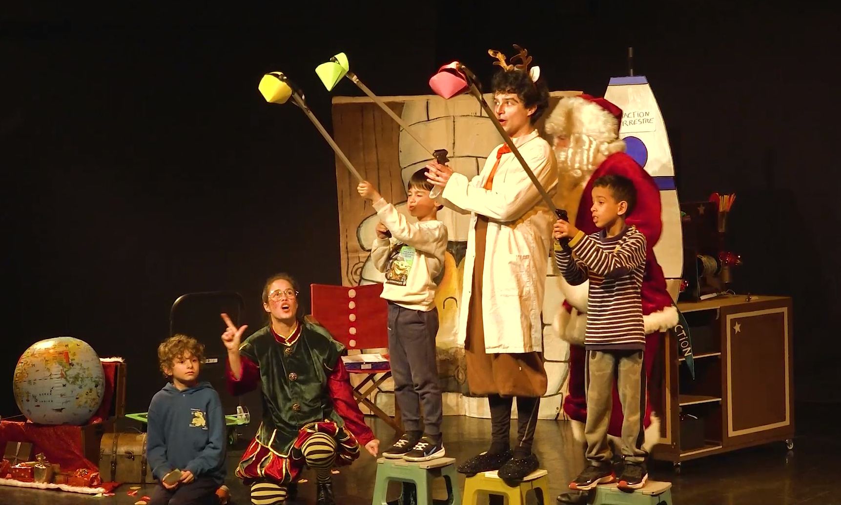 Fusées du Père Noël